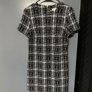 NWT Calvin Klein Dress Black/White